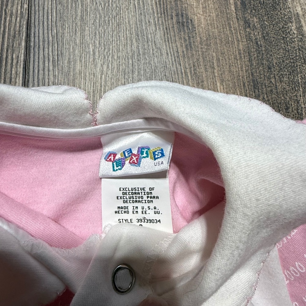 Vintage Alexis Romper Pink 2000 Reasons to Love Me Y2KKids Retro - Picture 5 of 9